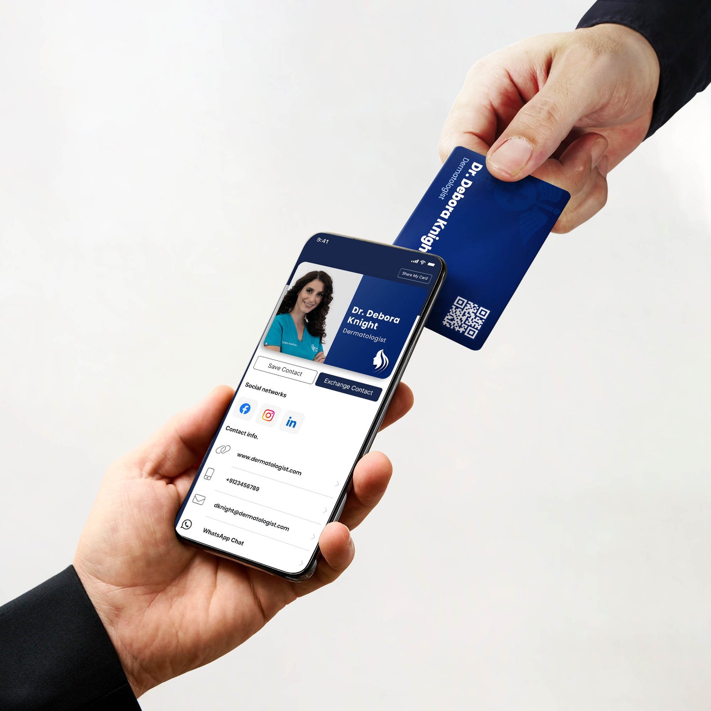 NFC Digital Business Cards and Smart Visiting Cards
