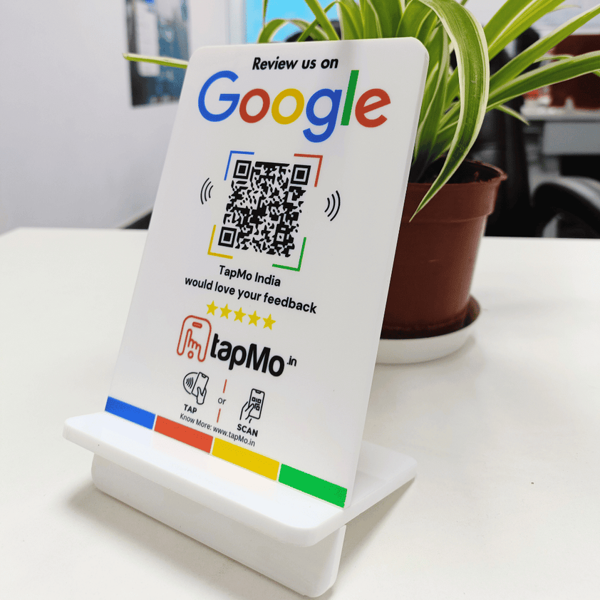 Enhance Online Presence: Smart Standee for Google Reviews - TapMo ...