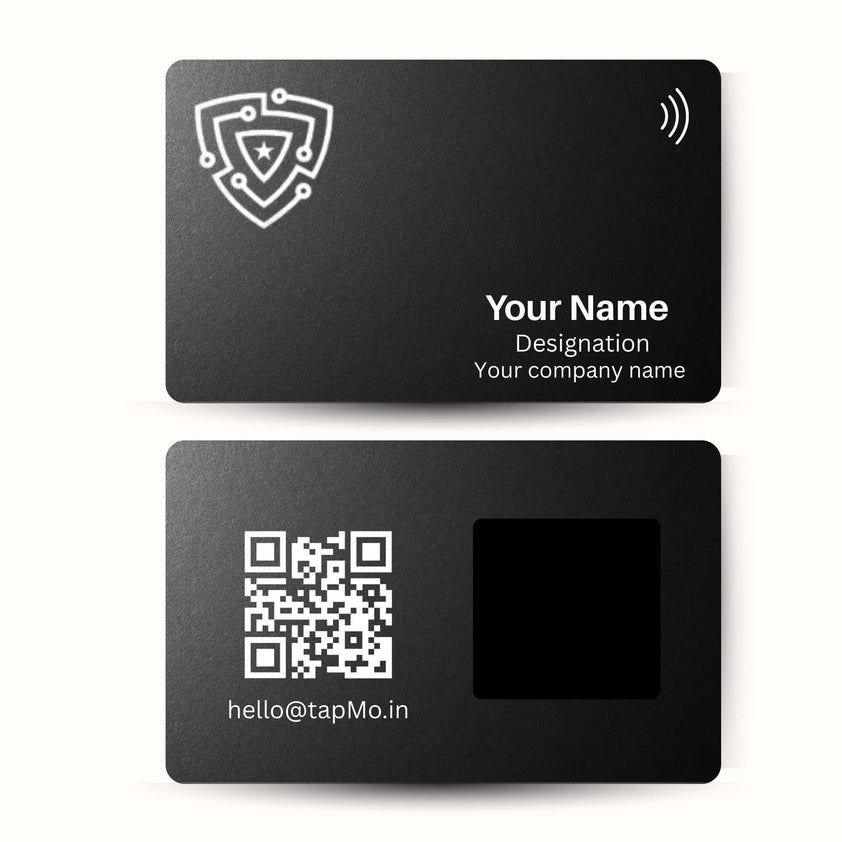 Metal NFC Card for Cyber & IT Security Experts – TapMo India Pvt. Ltd.