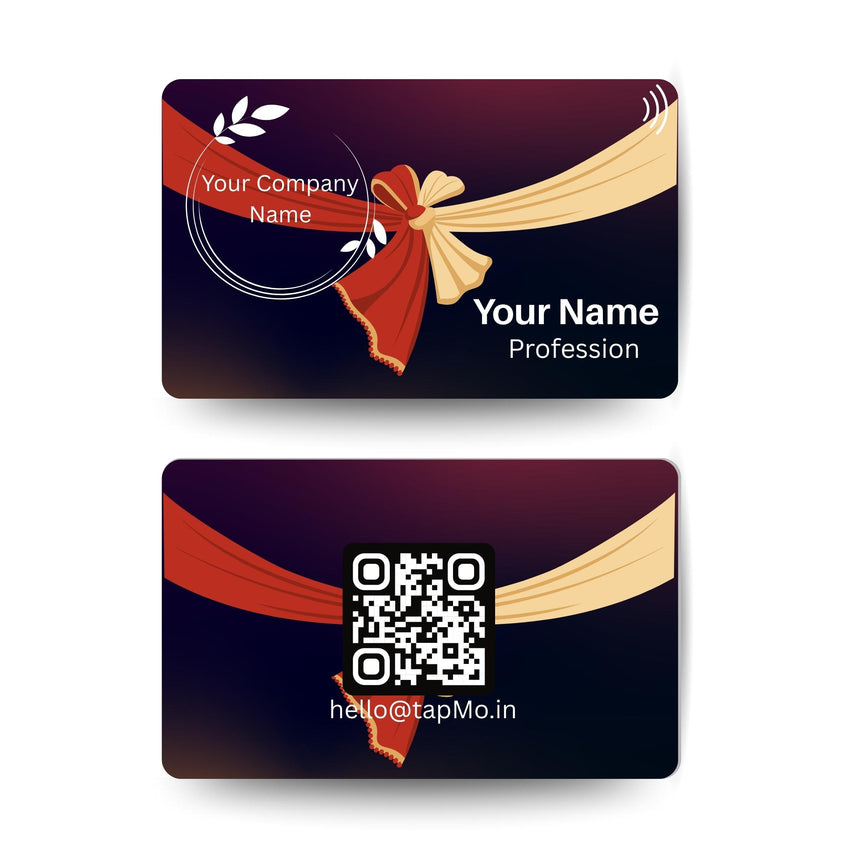Premium PVC NFC Card for Wedding & Event Planners – TapMo India Pvt. Ltd.